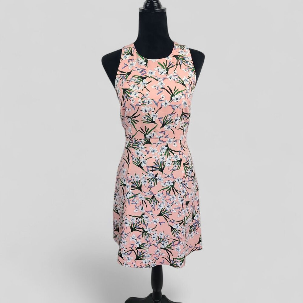 Banana‎ republic women’s pink floral dress size 8